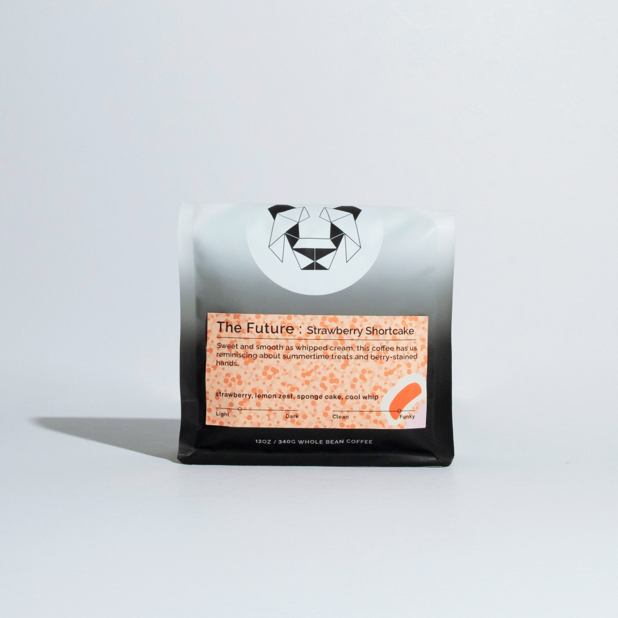 Bag of The Future - Strawberry Shortcake coffee in front of a white background