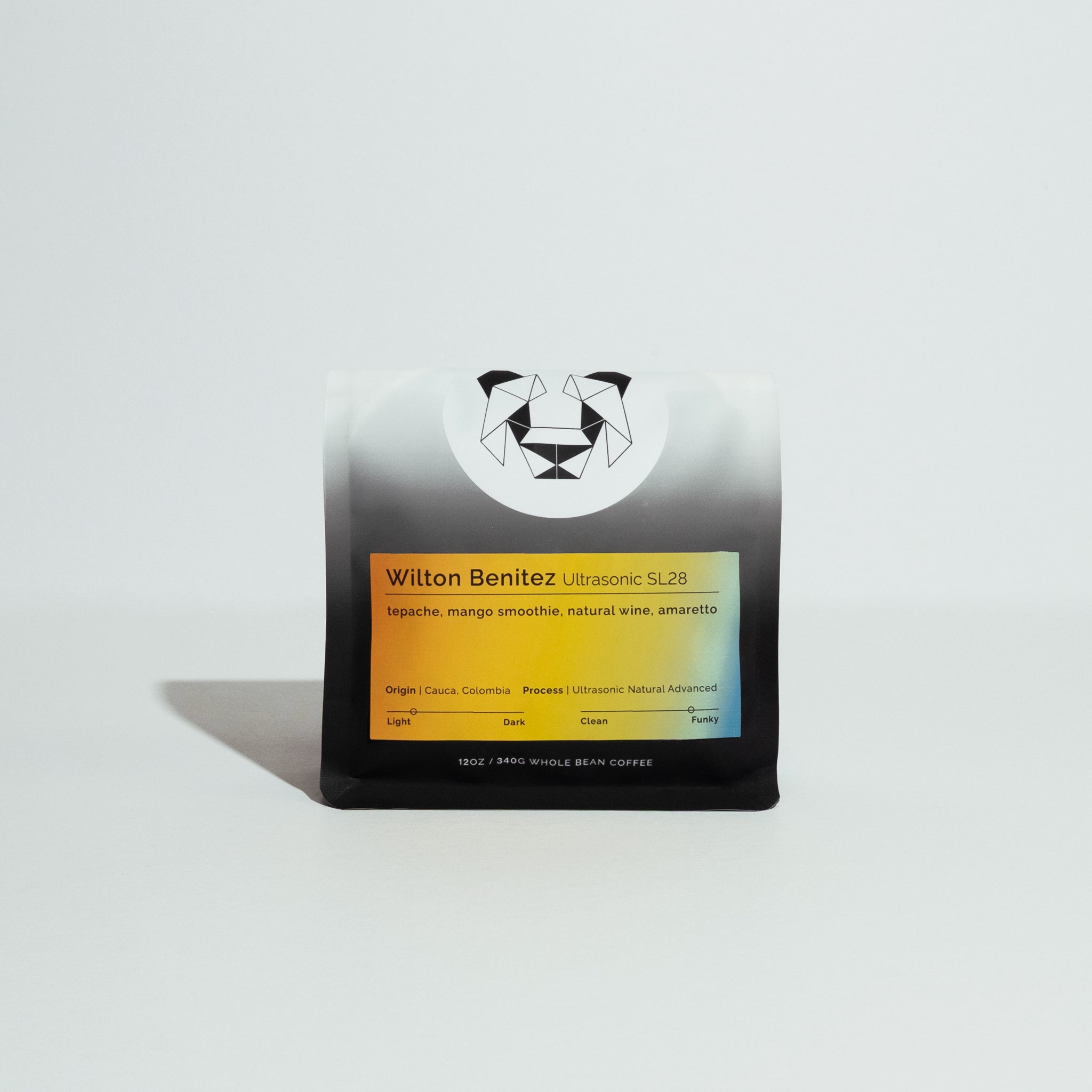Wilton Benitez coffee package on a white background