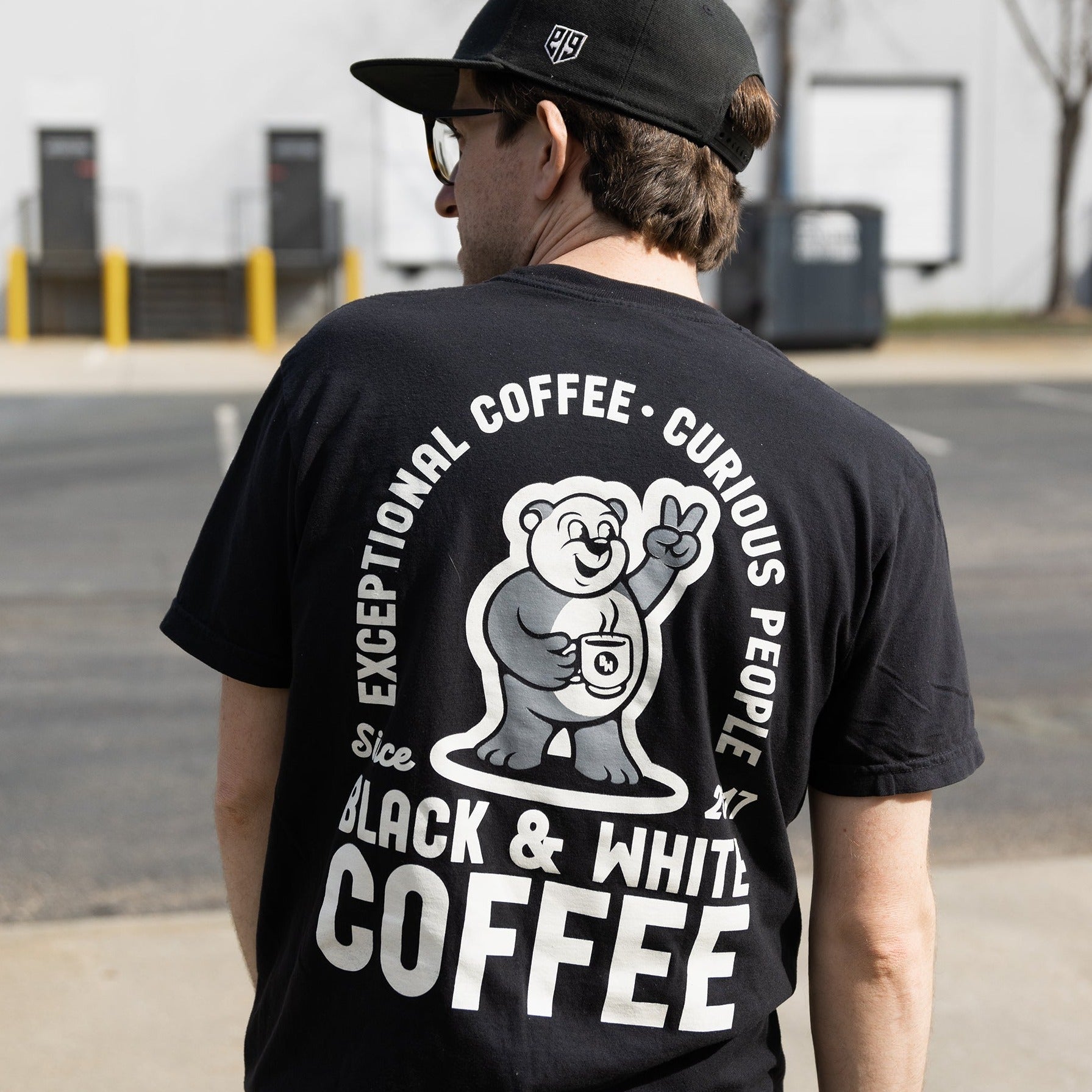 Fun Panda Shirt with a relaxed fit, featuring a single-needle chest pocket, durable twill taped neck, and shoulders for lasting comfort.